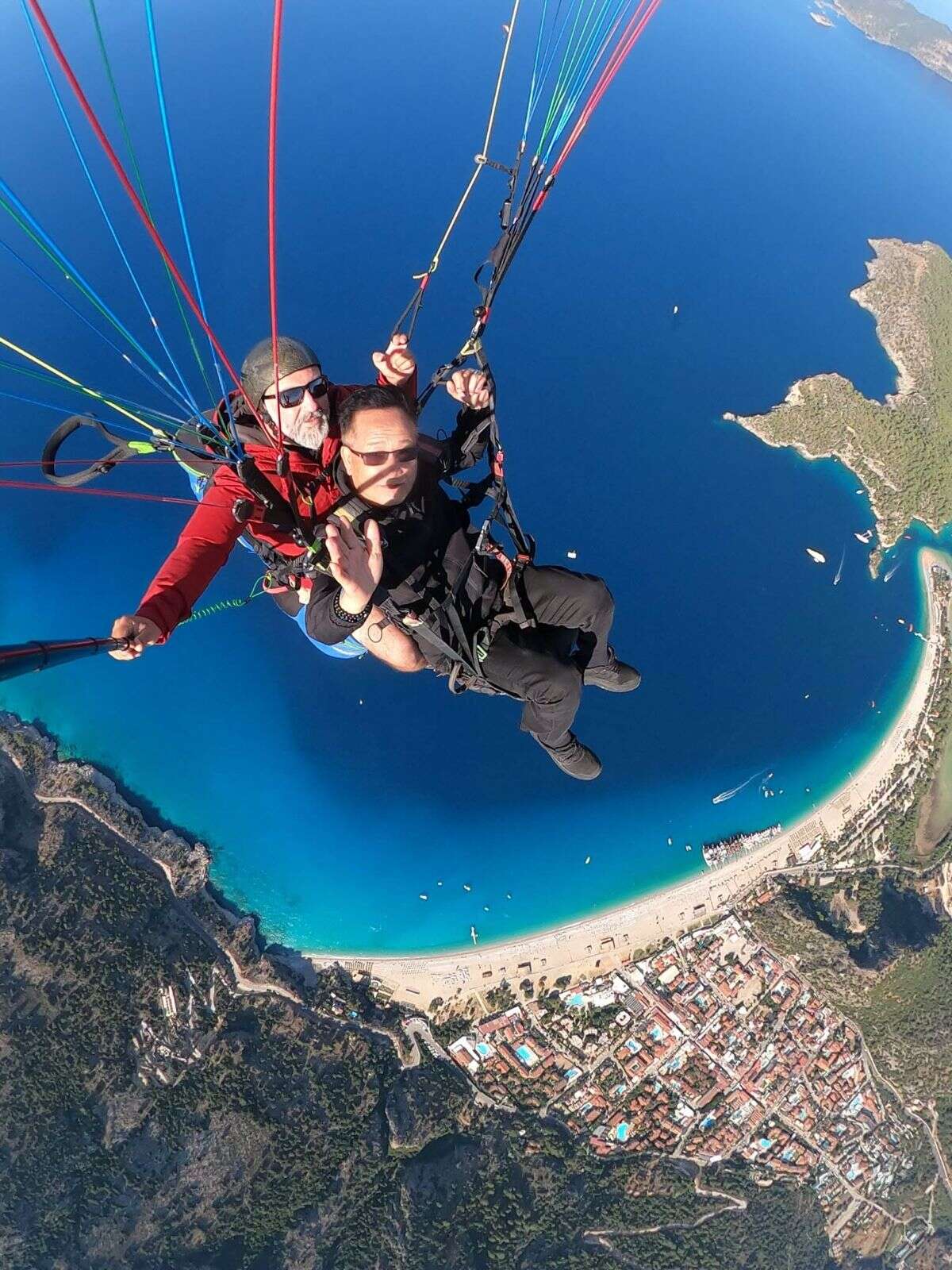 Çinli Diplomatlar Fethiye’de Ölüdeniz’i Gökyüzünden Keşfettiler 2